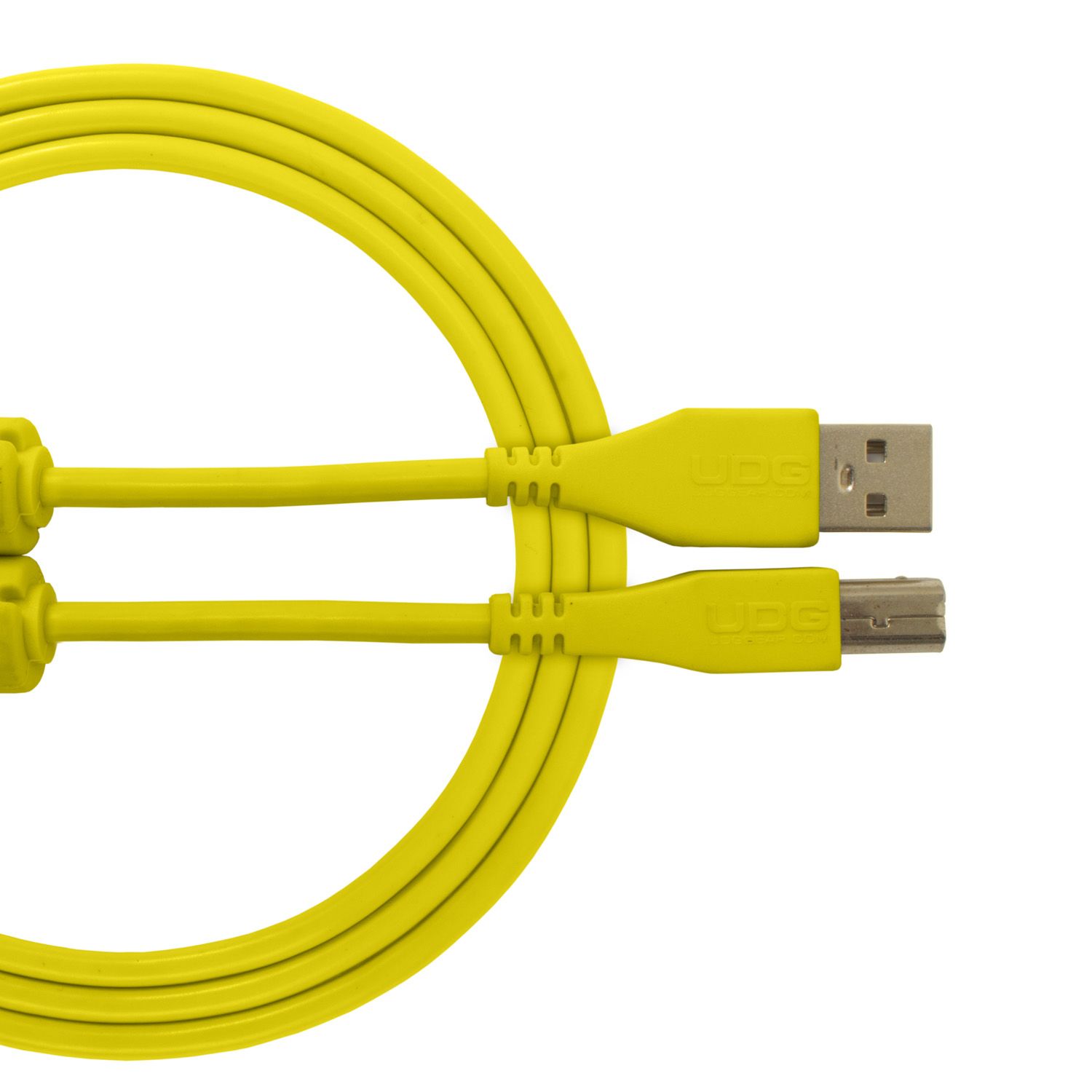 U95001YL UDG AUDIO CABLE USB 2.0 A-B YLW STRA 1M