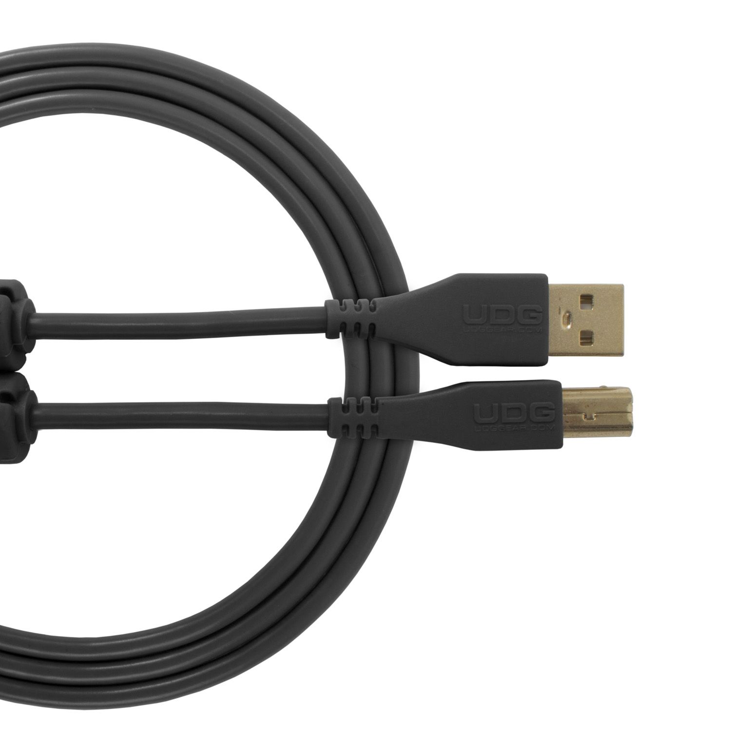 U95002BL UDG AUDIO CABLE USB 2.0 A-B BLACK STRA 2M