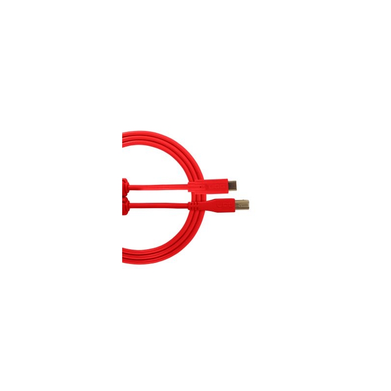 U96001RD UDG AUDIO CABLE USB 2.0 C-B RED STRA 1.5M