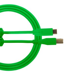 U96001GR UDG AUDIO CABLE USB 2.0 C-B GRN STRA 1.5M