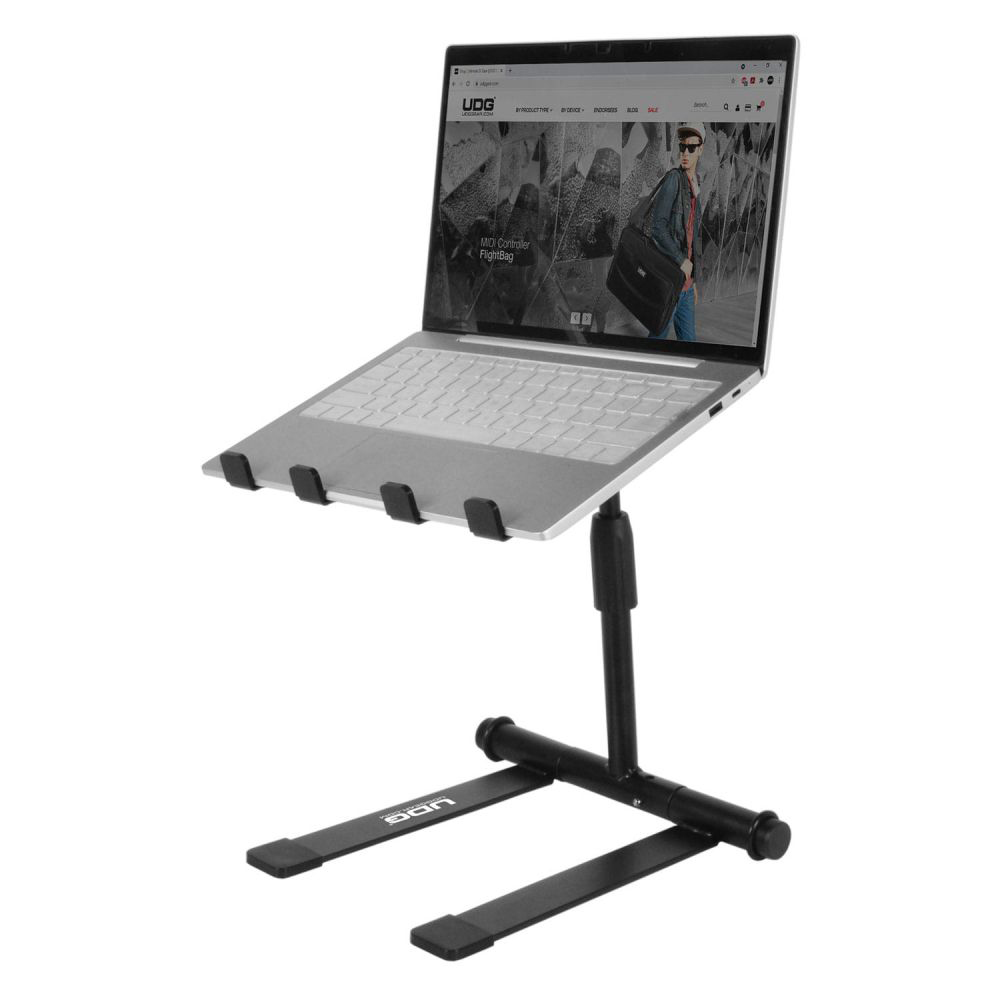 U96111BL ULTIMATE HEIGHT ADJUST LAPTOP STAND BLK