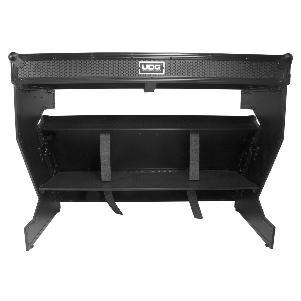 U91072BL UDG FLT CASE Z-STYLE DJ TABLE BLK PLUS(W)