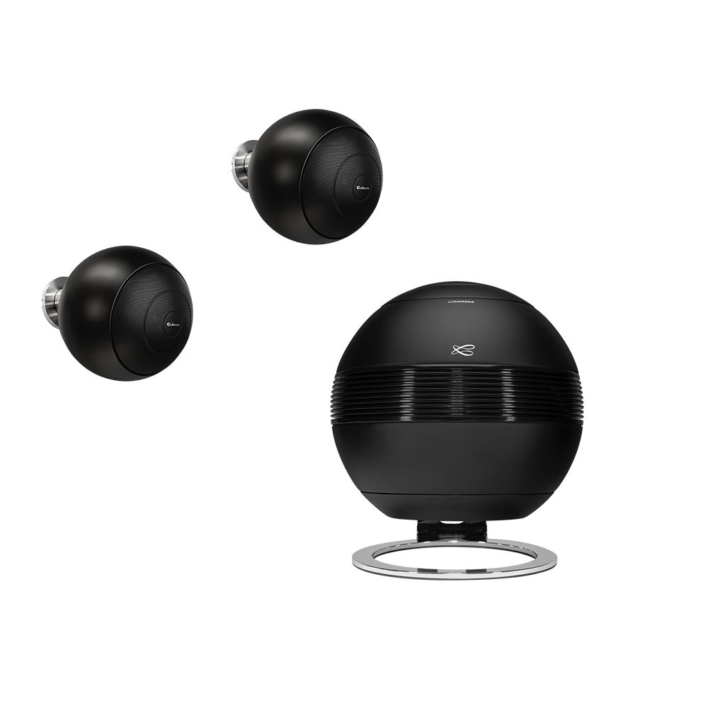 PEARL SUB + 2 BALTIC 5 ON WALL BLACK