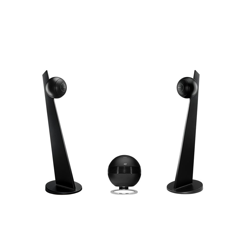 PEARL SUB + 2 RIGA 2 ON STAND ALL BLACK