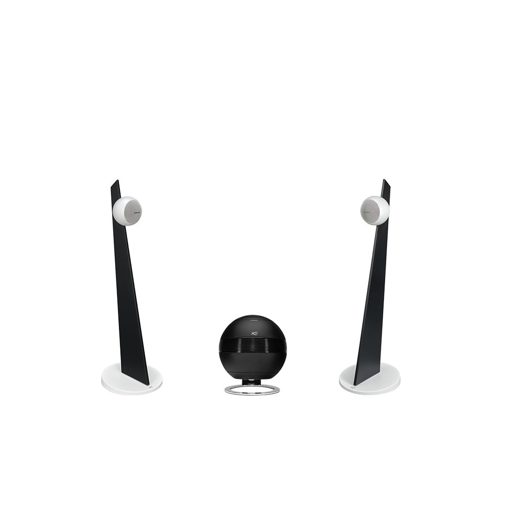 PEARL SUB + 2 IO 3 ON STAND BLACK / WHITE / BL-WHT