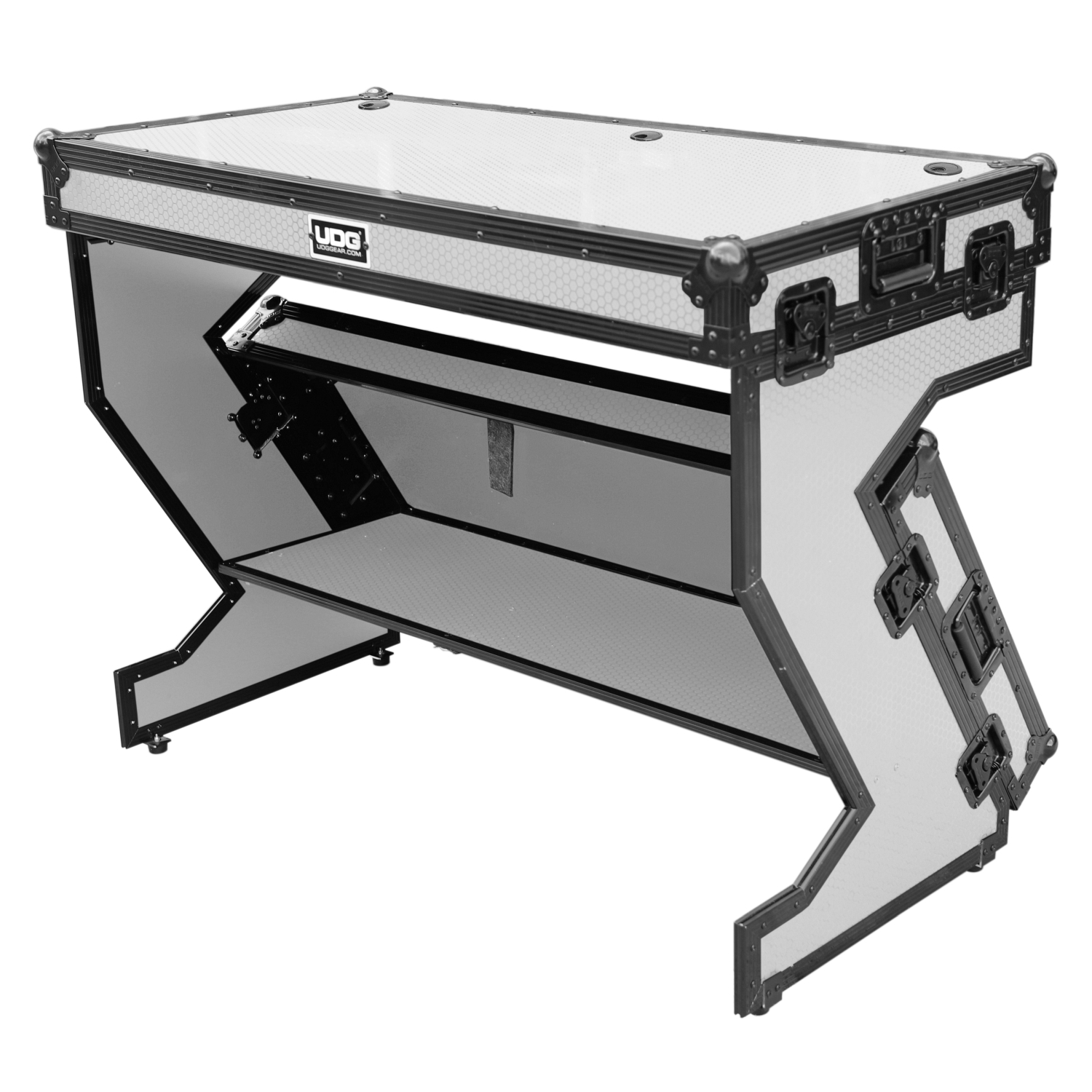 U91072WH UDG FLT CASE Z-STYLE DJ TABLE WH  PLUS(W)