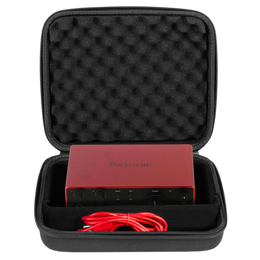 U8507BL FOCUSRITE SCARLETT HARDCASE BLACK